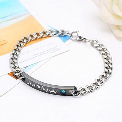 KRALJ IN KRALJICA - ZAPESTNICE ZA PAR